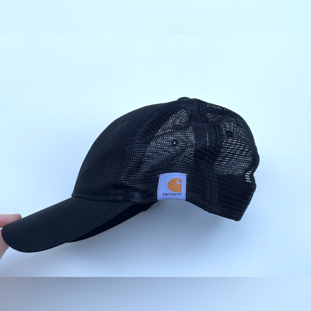 Carhartt Rugged Flex Black Hat With Mesh Back LNWOT - Picture 11 of 11
